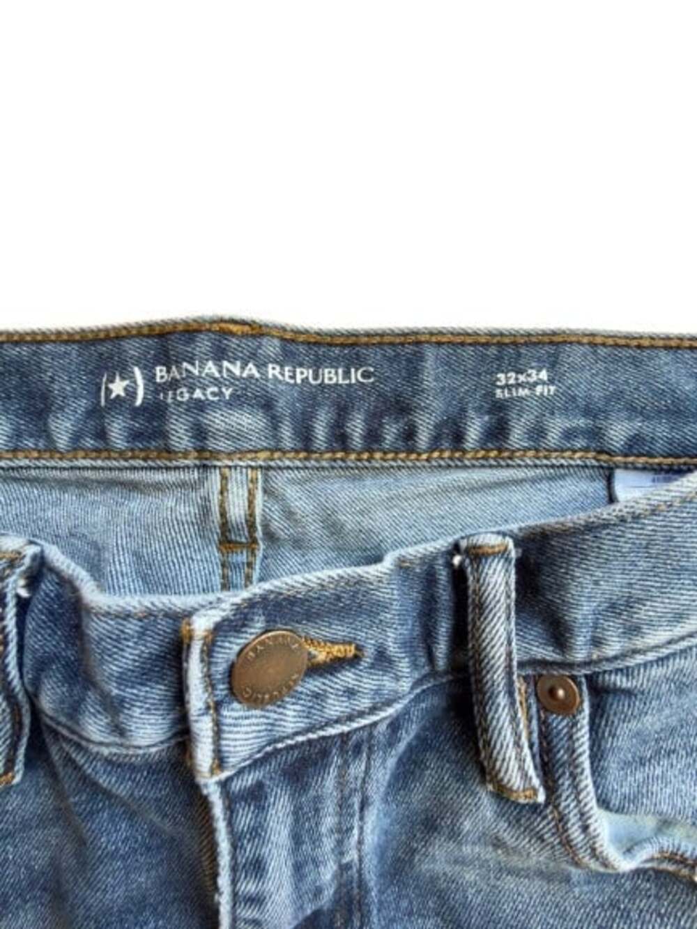 Banana Republic Legacy Slim Fit Jeans Men’s 32x34Blue Stretch Denim